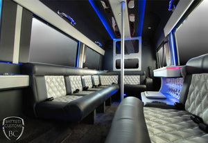 14 Passenger Mercedes-Benz Sprinter Party Bus - NY Wine Tours
