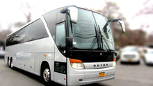 Load image into Gallery viewer, 56 Passenger Setra Mercedes-Benz Shuttle Bus - NY Wine Tours