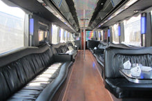 Load image into Gallery viewer, 56 Passenger Prevost Lounge Party Bus - NY Wine Tours