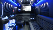 Load image into Gallery viewer, 12 Passenger Mercedes-Benz Sprinter Party Bus - NY Wine Tours
