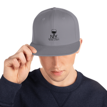 Load image into Gallery viewer, NYWT Snapback - Black Logo - NY Wine Tours