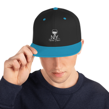 Load image into Gallery viewer, NYWT Snapback - White Logo - NY Wine Tours