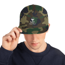 Load image into Gallery viewer, NYWT Snapback - White Logo - NY Wine Tours