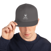 Load image into Gallery viewer, NYWT Snapback - White Logo - NY Wine Tours