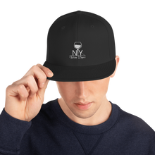 Load image into Gallery viewer, NYWT Snapback - White Logo - NY Wine Tours