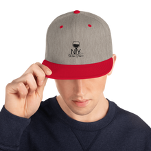 Load image into Gallery viewer, NYWT Snapback - Black Logo - NY Wine Tours
