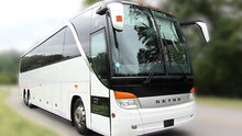 Load image into Gallery viewer, 56 Passenger Setra Mercedes-Benz Shuttle Bus - NY Wine Tours
