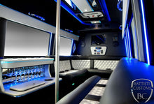 Load image into Gallery viewer, 14 Passenger Mercedes-Benz Sprinter Party Bus - NY Wine Tours
