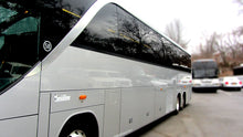 Load image into Gallery viewer, 56 Passenger Setra Mercedes-Benz Shuttle Bus - NY Wine Tours
