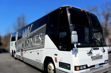 Load image into Gallery viewer, 56 Passenger Prevost Lounge Party Bus - NY Wine Tours
