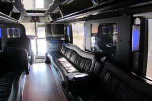 56 Passenger Prevost Lounge Party Bus - NY Wine Tours