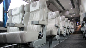 50 Passenger Van Hool Executive Luxury Liner VIP Shuttle Bus - NY Wine Tours