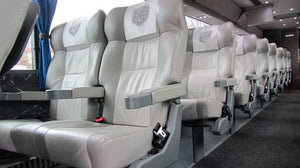 50 Passenger Van Hool Executive Luxury Liner VIP Shuttle Bus - NY Wine Tours