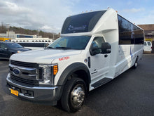 Load image into Gallery viewer, 28 Passenger Ford F-550 Luxury Shuttle Bus - NY Wine Tours

