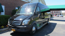 Load image into Gallery viewer, 12 Passenger Mercedes-Benz Sprinter Party Bus - NY Wine Tours
