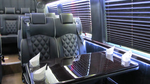14 Passenger Mercedes-Benz Sprinter Luxury Shuttle Bus - NY Wine Tours