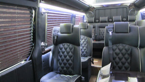 14 Passenger Mercedes-Benz Sprinter Luxury Shuttle Bus - NY Wine Tours