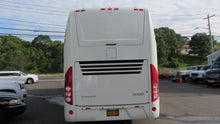 Load image into Gallery viewer, 56 Passenger Volvo Shuttle Bus - NY Wine Tours

