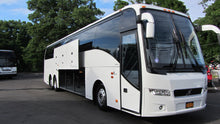 Load image into Gallery viewer, 56 Passenger Volvo Shuttle Bus - NY Wine Tours
