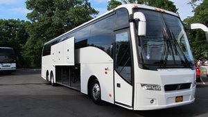 56 Passenger Volvo Shuttle Bus - NY Wine Tours