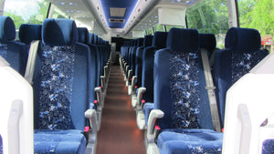 56 Passenger Volvo Shuttle Bus - NY Wine Tours