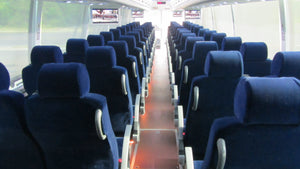 56 Passenger Volvo Shuttle Bus - NY Wine Tours