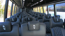 Load image into Gallery viewer, 48 Passenger Luxury Freightliner Shuttle Bus - NY Wine Tours
