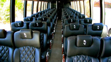 Load image into Gallery viewer, 48 Passenger Luxury Freightliner Shuttle Bus - NY Wine Tours
