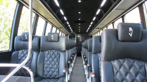 48 Passenger Luxury Freightliner Shuttle Bus - NY Wine Tours