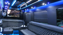 Load image into Gallery viewer, 12 Passenger Mercedes-Benz Sprinter Party Bus - NY Wine Tours
