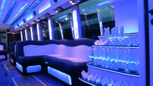Load image into Gallery viewer, 60 Passenger Mercedes-Benz Setra Party Bus - NY Wine Tours
