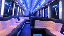 Load image into Gallery viewer, 60 Passenger Mercedes-Benz Setra Party Bus - NY Wine Tours
