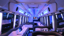 Load image into Gallery viewer, 60 Passenger Mercedes-Benz Setra Party Bus - NY Wine Tours
