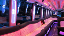 Load image into Gallery viewer, 60 Passenger Mercedes-Benz Setra Party Bus - NY Wine Tours
