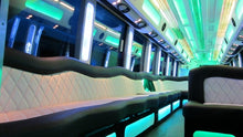 Load image into Gallery viewer, 60 Passenger Mercedes-Benz Setra Party Bus - NY Wine Tours
