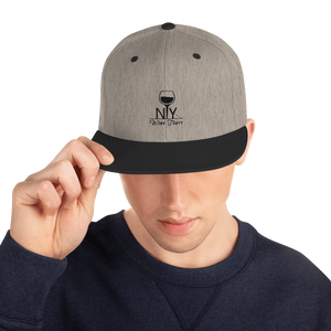 NYWT Snapback - Black Logo - NY Wine Tours