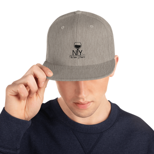 NYWT Snapback - Black Logo - NY Wine Tours