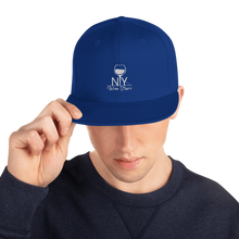 Load image into Gallery viewer, NYWT Snapback - White Logo - NY Wine Tours

