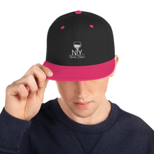 Load image into Gallery viewer, NYWT Snapback - White Logo - NY Wine Tours
