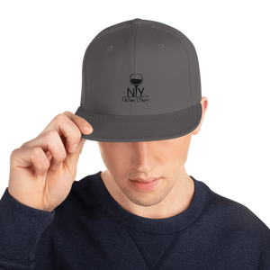 NYWT Snapback - Black Logo - NY Wine Tours