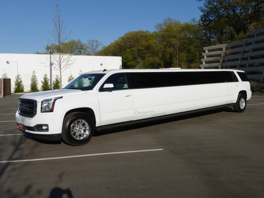 21 Passenger Yukon Denali Limousine - NY Wine Tours