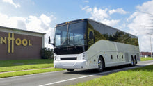 Load image into Gallery viewer, 50 Passenger Van Hool Executive Luxury Liner VIP Shuttle Bus - NY Wine Tours
